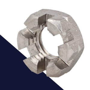 Low Height Castle Nut,Stainless Steel A2,DIN 979