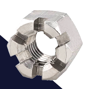 Full Height Castle Nut,A2 Stainless Steel,DIN 935