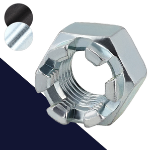 Castle Nut Class 8 Steel DIN 935