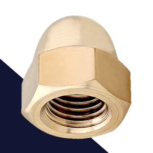 Acorn Nut Brass DIN 1587