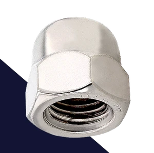 Acorn Nut, Coarse,Stainless Steel,DIN 1587