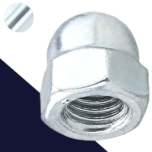 Acorn Nut Class 10 Steel Zinc DIN 1587 Acorn Nut Class 10 Steel Zinc DIN 1587