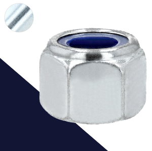 DIN 982 HIGH Nylon Nut,Steel Class 8,Finishes Vary