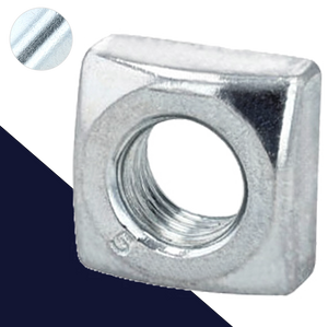 Square Nut Class 5 Steel Zinc DIN 557 Square Nut Class 5 Steel Zinc DIN 557