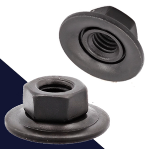 Spin Nut Black Stainless Special