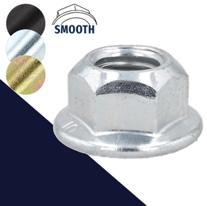 Top Lock Flange Nut DIN 6927,Steel Class 10 Hardened,Coarse Thread