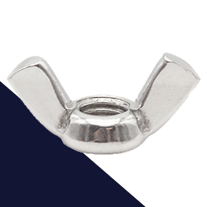 Wing Nut Straight Style Stainless DIN 315