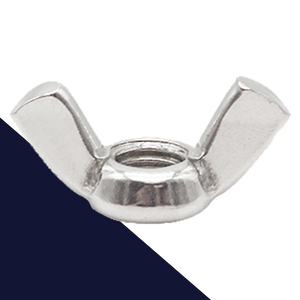 Wing Nut Straight Style - Stainless DIN 315