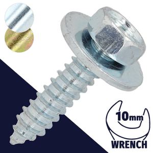 M6.3 Loose Washer Screw Steel, Zinc Plated