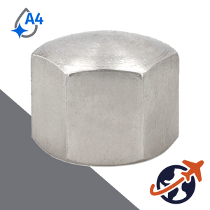 Hex Cap Nut - A4 Stainless DIN 917 