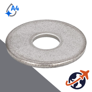 Fender Washer DIN 9021,A4 Stainless HV-140,3X Inner Diameter