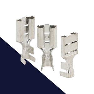 9.5mm Uninsulated Female Spade, NO TAB 9.5mm Uninsulated Female Spade, NO TAB