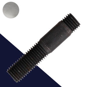 M14 Double Ended Stud DIN 938, Class 5.8 Steel