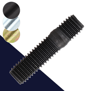 M8 Double Ended Stud DIN 939, Class 8.8 Steel