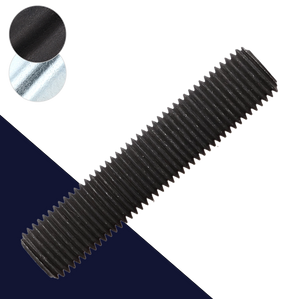 M8 Full Thread Stud DIN 976, Class 8.8 Steel