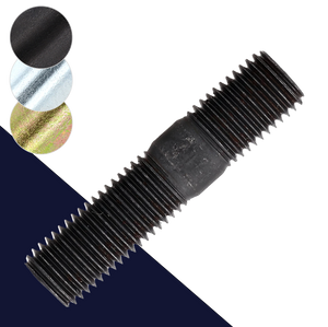 M8 Double End Stud,Steel Class 8.8,DIN 835