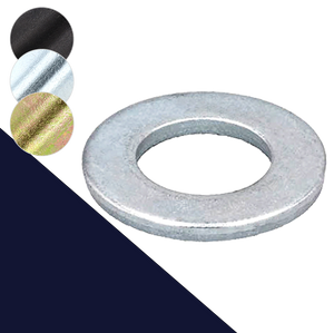 Flat Washer,140 HV Steel,DIN 125A