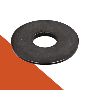 Fender Washer DIN 9021,Stainless A2 + Black Oxide,Passivated