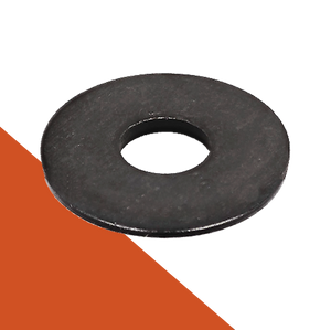 Fender Washer DIN 9021,Stainless A2 + Black Oxide,Passivated