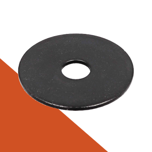 Fender Washer Oversized,Stainless A2 + Black Oxide,Passivated