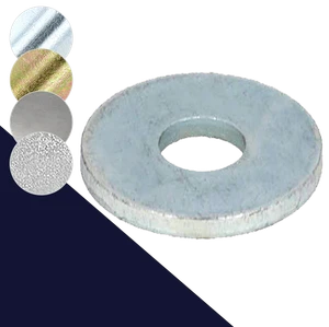 Fender Washer Thick DIN 6340,HV-350 Extreme Strength,Finishes Vary