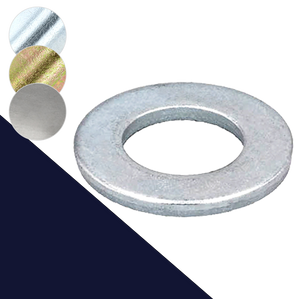 Flat Washer Hardened,200 HV Steel,DIN 125A