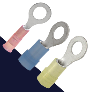 Eye Terminal Insulated,22-18 to 12-10 Gauge,Nylon Insulated