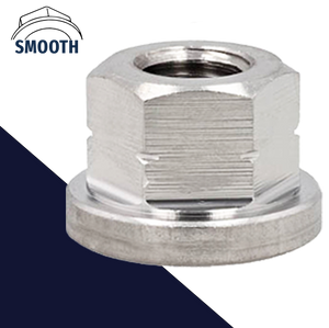 Tall Collar Flange Nut,Stainless Steel,DIN 6331