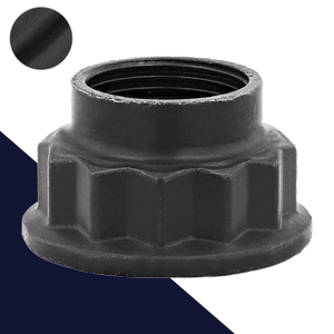 M22X1.5 Fine - 12-Point Flange Nut Class 8 Steel M22X1.5 Fine - 12-Point Flange Nut Class 8 Steel