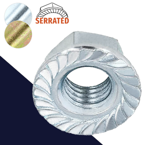 Flange Nut Small Wrench, Serrated Class 10 Steel JIS B1190