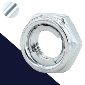 Thin Fuji Nut Class 4 Steel Zinc DIN 980 Thin Fuji Nut Class 4 Steel Zinc DIN 980