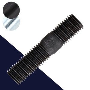 M6 Double End Stud Class 10.9 Hardened Steel M6 Double End Stud Class 10.9 Hardened Steel