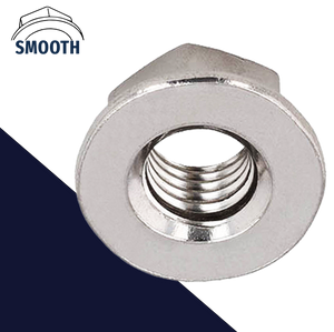 Smooth Flange Nut DIN 6923,Stainless Steel A2,Coarse Thread