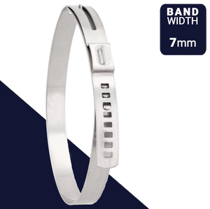 7mm Band Oetiker 163 Clamp,Adjustable Ear Clamp,Stainless Steel