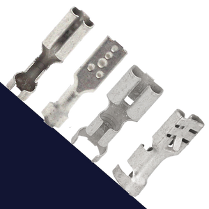 2.8mm Uninsulated Female Spade With / Without Tab 2.8mm Uninsulated Female Spade With / Without Tab