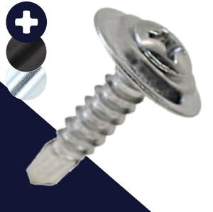 M4.2X19 - Loose Washer Screw Phillips Washer