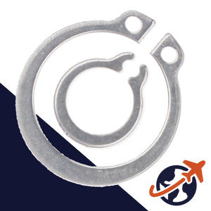EXTERNAL Retaining Ring,1.4532 Stainless,For Shafts / DIN 471