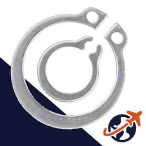 EXTERNAL Retaining Ring,1.4532 Stainless,For Shafts / DIN 471