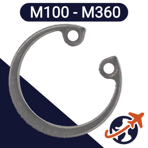 M100 - M360 INTERNAL Retaining Ring,Plain Spring Steel,For Bores / DIN 472