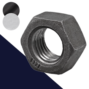 DIN 934 + ISO 4032 Nut,Steel Class 12 Extreme Strength,Finishes Vary