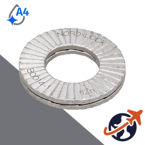 Original Washer OVERSIZED,Nord-Lock A4 Stainless,Wedge Dual-Lock NL-SS