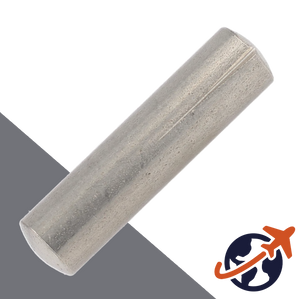 M1.5 Grooved Pin PARTIAL Length Taper,Stainless AISI 303,DIN 1472