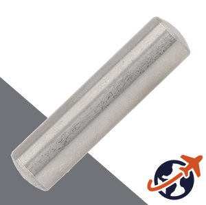 M0.8 Parallel Dowel Pin,A1 / AISI 303 Stainless,DIN 7, Tolerance m6