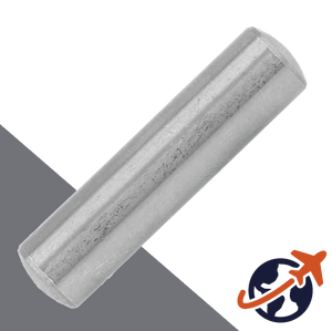 M1.5 Parallel Dowel Pin, Tolerance m6,Steel,DIN 7