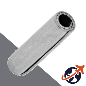 M2.5 Coiled Spring Pin - Spring Steel ISO 8750