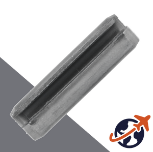 M3 Slotted Spring/Rolled Pin,Spring Steel,ISO 8752