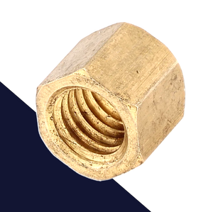 M10X1.5 Reduced 13mm Wrench Long Brass Hex Nut 
