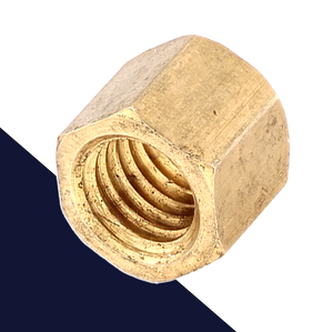 M10X1.5 Reduced 13mm Wrench Long Brass Hex Nut 