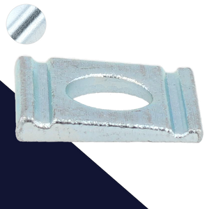 Square Taper Leveling Washer,U-Channel / Steel Zinc,DIN 434 Taper 8%