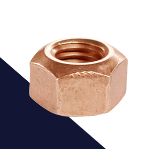 Conical Lock Nut,Steel Class 8 Copper Exhaust,DIN 980V